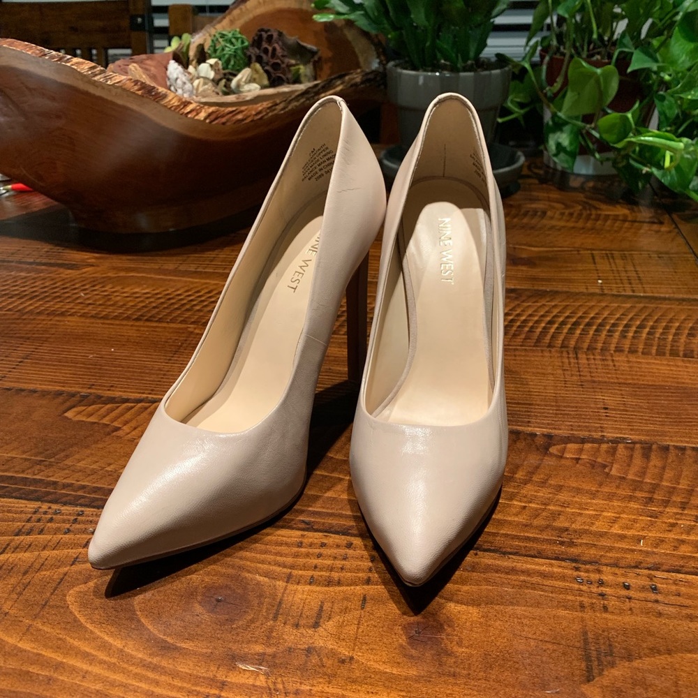 Nine West Leapafaith Leather Dress Pump